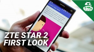 First look of the ZTE Star II