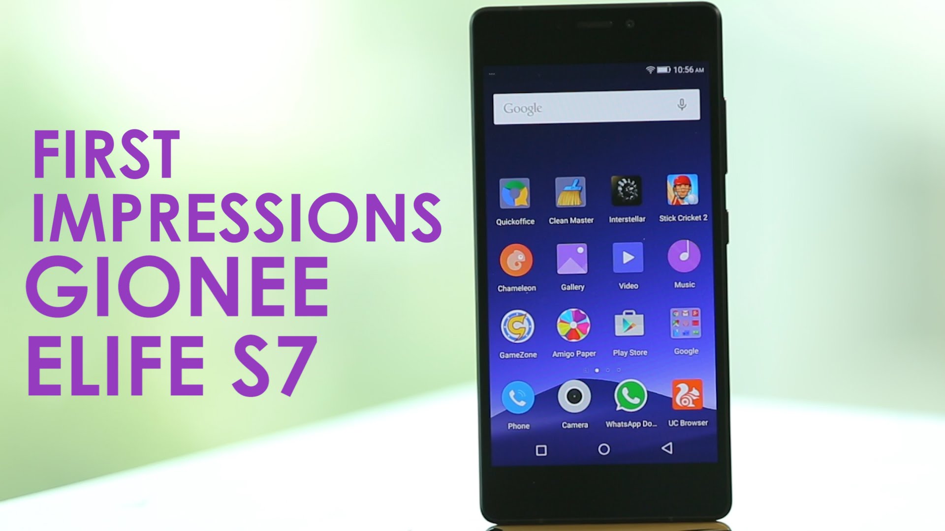 Gionee Elife S7 First Impression
